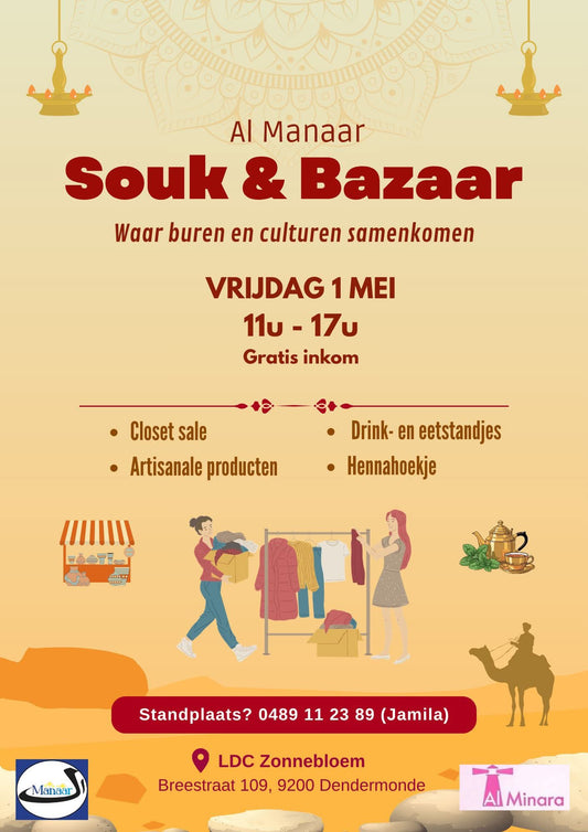 1 mei Souk & Bazaar Dendermonde